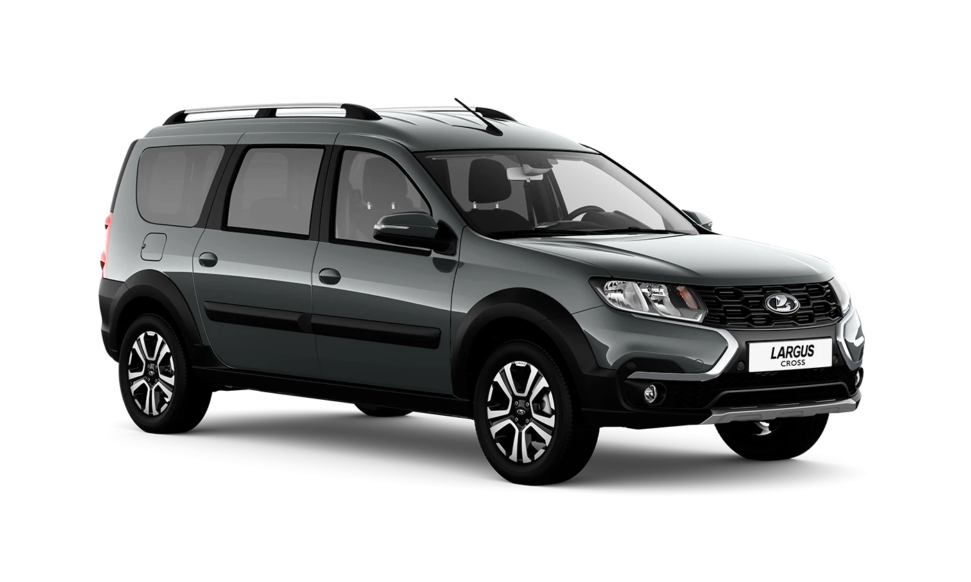 LADA Largus Cross · Борнео · тёмно-серый
